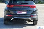 Задній захист AK007 (нерж) для Kia Sportage 2015-2021 рр - 3