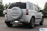 Задній захист AK002 (нерж) для Suzuki Grand Vitara 2005-2017 рр - 3
