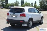 Задні подвійні куточки AK003-подвійний (нерж.) для Kia Sorento II XM 2009-2014 рр - 4