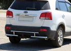 Задня дуга AK002-2 (нерж.) для Kia Sorento II XM 2009-2014 рр - 1