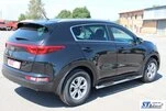 Бічні труби BB002 (2 шт., нерж) для Kia Sportage 2015-2021 рр - 4