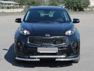 Передній захист ST009 (нерж) для Kia Sportage 2015-2021 рр - 1