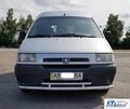 Передній захист ST016 (нерж) 51/42 мм для Citroen Jumpy 1996-2007 рр - 4