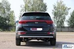 Задній захист AK002 (нерж) для Kia Sportage 2015-2021 рр - 4