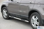 Бічні труби BB002 (2 шт., нерж) для Honda CRV 2012-2016 рр - 4