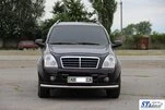 Передній захист ST008 (нерж) для SsangYong Rexton I 2001-2017 рр - 3
