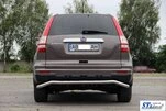 Задня дуга AK008 (нерж) для Honda CRV 2012-2016 рр - 3