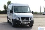 Кенгурятник WT018 (нерж.) для Opel Movano 2010-2021 рр - 2