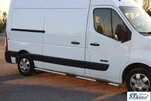 Бічні труби BB002 (2 шт., нерж.) Середня база для Opel Movano 2010-2021 рр - 4
