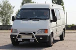 Кенгурятник WT006 (нерж) для Ford Transit 1991-2000 рр - 2