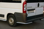 Задні куточки AK003 (2 шт., нерж) для Fiat Ducato 2006-2025 рр - 1