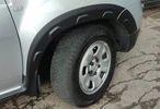 Розширювачі арок з виступами (8 шт, ABS) DDU - Україна для Renault Duster 2008-2017 рр - 10