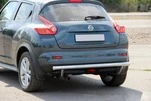 Задня дуга AK002 (нерж) для Nissan Juke 2010-2019 рр - 1