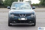 Передній захист ST008-2 (нерж) для Nissan Juke 2010-2019 рр - 3
