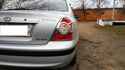 Накладки на стопи (2 шт, пласт) для Hyundai Elantra (XD) 2000-2011 рр - 4