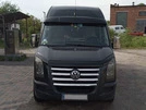 Козирок на лобове скло на рамі V2 (чорний глянець, 5мм) для Volkswagen Crafter 2006-2016 рр - 12