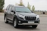 Передній захист ST014 (нерж) 70/42 мм для Toyota Land Cruiser Prado 150 - 4