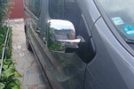 Накладки на дзеркала (2 шт., пласт) для Renault Trafic 2015- рр - 5
