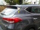 Накладка трикутник на кришку багажника (нерж) для Hyundai Tucson TL 2016-2021рр - 2