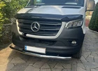 Передній захист ST008 (нерж.) для Mercedes Sprinter W907/W910 2018- рр - 1