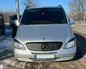 Зимова накладка на решітку (2003-2010) Глянсова для Mercedes Vito W639 рр - 1