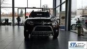 Кенгурятник без напису WT003 (нерж.) для Renault Duster 2008-2017 рр - 7
