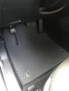 Килимки 5 місць (EVA, чорні) для Hyundai Santa Fe 3 2012-2018 рр - 3