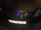 Накладки на решітку радіатора (нерж.) Carmos -Турецька сталь для Dacia Logan I 2005-2008 рр - 2