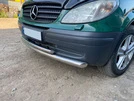 Нижня Губа подвійна ST014 (нерж) 70/48мм для Mercedes Viano 2004-2014 рр - 2