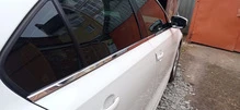 Нижні молдинги вікон (6 шт, нерж.) Carmos - Турецька сталь для Volkswagen Jetta 2011-2018 рр - 2