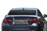 Планка над номером (нерж.) для BMW 4 серія F-32 2012-2020 рр - 1