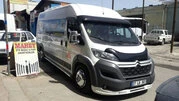 Козирьок на лобове скло (чорний глянець, 5мм) для Fiat Ducato 2006-2025 рр - 8
