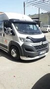 Козирьок на лобове скло (чорний глянець, 5мм) для Fiat Ducato 2006-2025 рр - 9