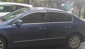 Вітровики з хромом SD (4шт, EU, Sunplex Chrome) для Volkswagen Passat B7 2012-2015рр - 1