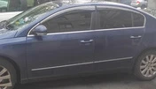 Вітровики з хромом SD (4шт, EU, Sunplex Chrome) для Volkswagen Passat B7 2012-2015рр - 5