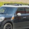 Перемичка на інтегровані рейлінги (2 шт, під ключ) Чорний для Mini Countryman R60 2010-2017 рр - 1