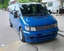 Нижня накладка на бампер Brabos Style (під фарбування) для Mercedes Vito W638 1996-2003 рр - 1