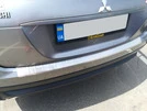 Накладка на задній бампер (OmsaLine, нерж.) для Mitsubishi Eclipse Cross - 1