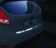 Кромка багажника (нерж.) Carmos - Турецька сталь для Ford Fiesta 2008-2017 рр - 1
