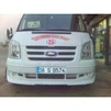 Накладка на передній бампер (2006-2014, з решіткою) для Ford Transit рр - 4