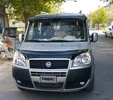 Козирьок на лобове скло (чорний глянець, 5мм) для Fiat Doblo I 2001-2005 рр - 8