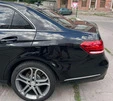 Спойлер LIP (Sunplex, чорний) (130,5см* 5,8см) для Mercedes E-сlass W212 2009-2016рр - 4