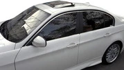 Нижня окантовка вікон (нерж.) для BMW 3 серія E-90/91/92/93 2005-2011 рр - 1