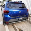 Накладка на задній бампер EuroCap (ABS) для Dacia Sandero 2021- рр - 2
