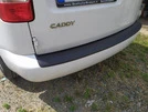 Накладка на задній бампер (ABS) для Volkswagen Caddy 2004-2010 рр - 1