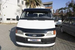 Козирьок на лобове скло (чорний глянець, 5мм) для Ford Transit 1991-2000 рр - 6