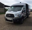 Козирьок на лобове скло (чорний глянець, 5мм) для Ford Transit 2014- рр - 13