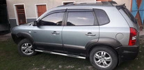 Накладки на ручки (4 шт, нерж) для Hyundai Tucson JM 2004- рр - 3
