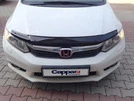 Дефлектор капоту (EuroCap) для Honda Civic Sedan IX 2011-2016 рр - 13