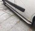 Бокові пороги Premium (2 шт., Нерж.) 60 мм, середня база для Renault Master 2011-2023 рр - 4